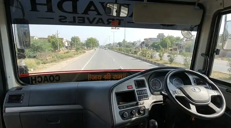 Luxury Bus 42 Seater Dashboard