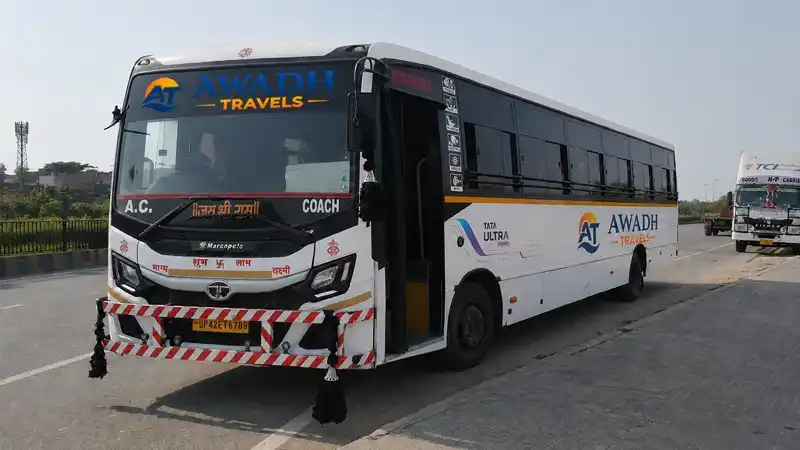 Luxury Bus 42 Seater for hire – Awadh Travels Ayodhya